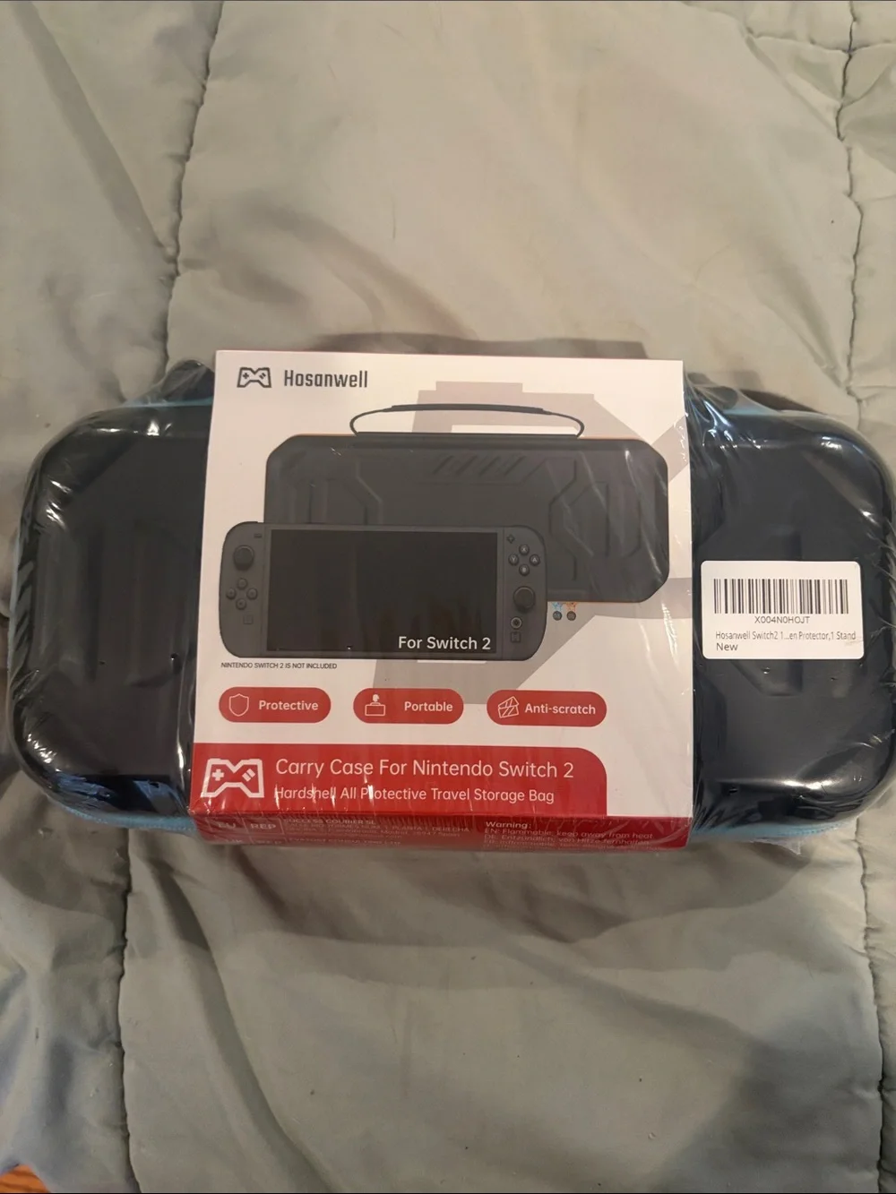 Black Carry Case for Nintendo Switch 2 - Protective Travel Case